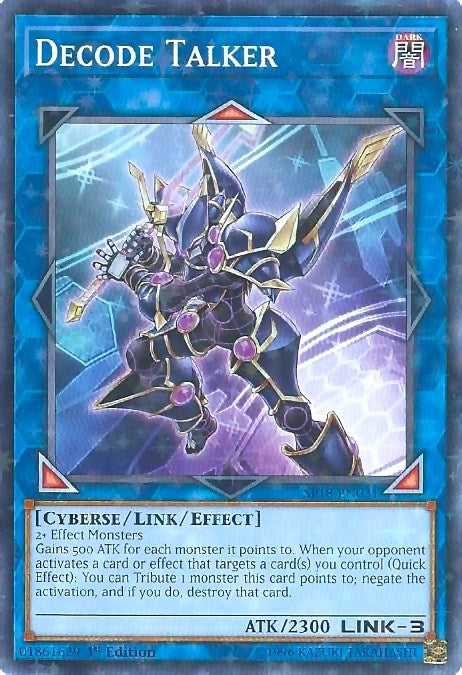 Image for Decode Talker (Starfoil) (Star Pack VRAINS) (SP18-EN031) - YuGiOh