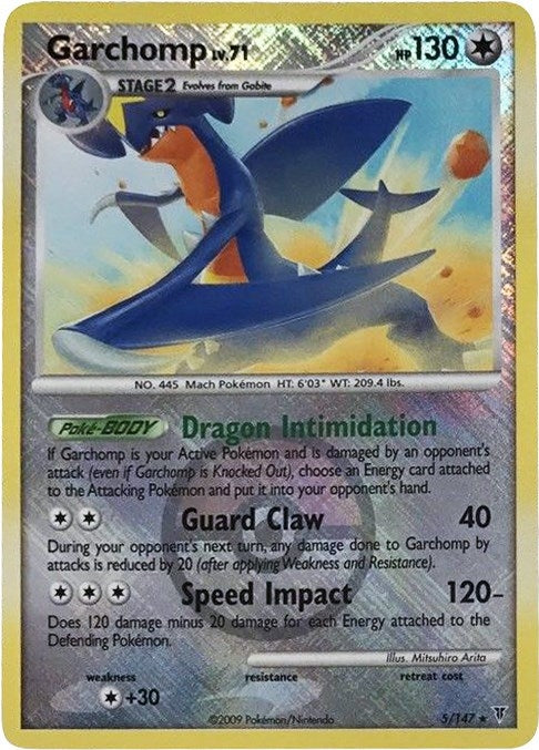 Image for Garchomp - 5/147 (Championship Promo) (League & Championship Cards) (005/147) - Pokemon