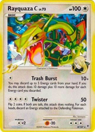 Image for Rayquaza C - 8/147 (Cracked Ice) (Miscellaneous Cards & Products) (008/147) - Pokemon