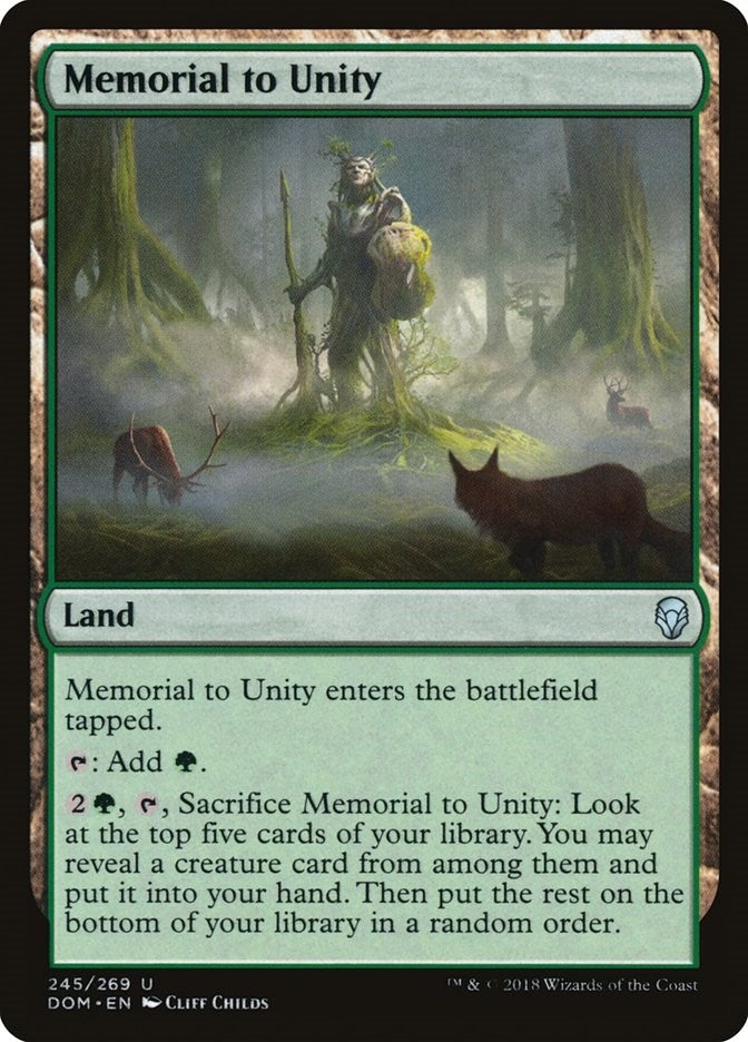 Image for Memorial to Unity (Dominaria) (245) - Magic: The Gathering