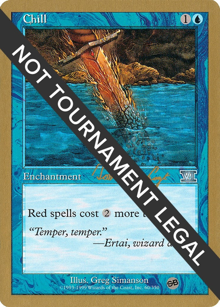 Image for Chill - 2000 Tom van de Logt (6ED) (SB) (World Championship Decks) - Magic: The Gathering