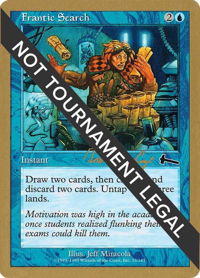 Image for Frantic Search - 2000 Tom van de Logt (ULG) (World Championship Decks) - Magic: The Gathering