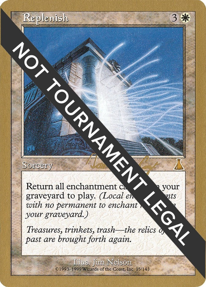 Image for Replenish - 2000 Tom van de Logt (UDS) (World Championship Decks) - Magic: The Gathering