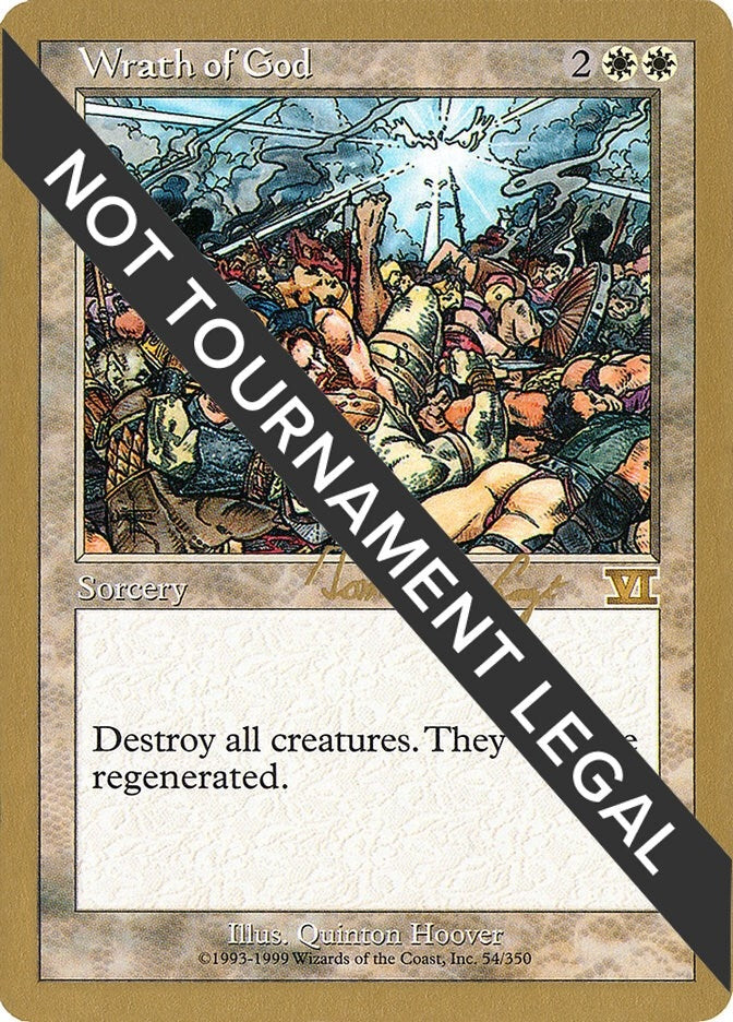 Image for Wrath of God - 2000 Tom van de Logt (6ED) (World Championship Decks) - Magic: The Gathering