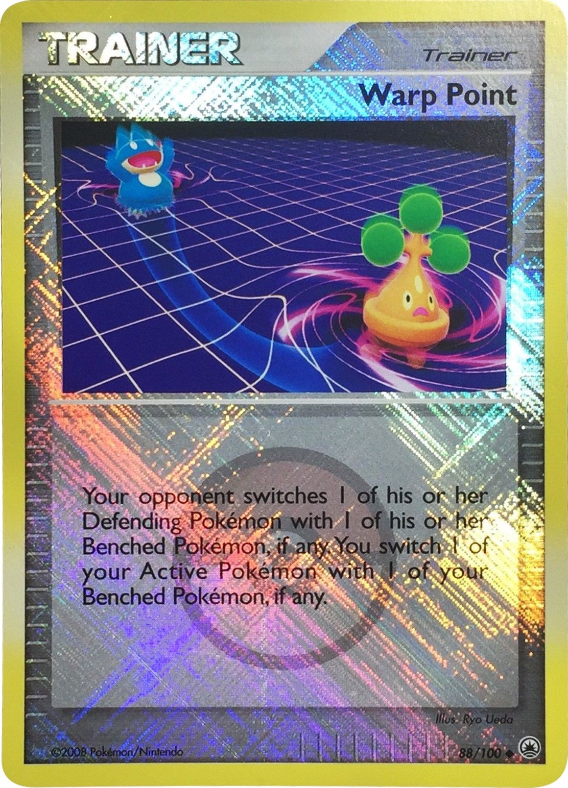 Image for Warp Point - 88/100 (League Promo) (League & Championship Cards) (088/100) - Pokemon