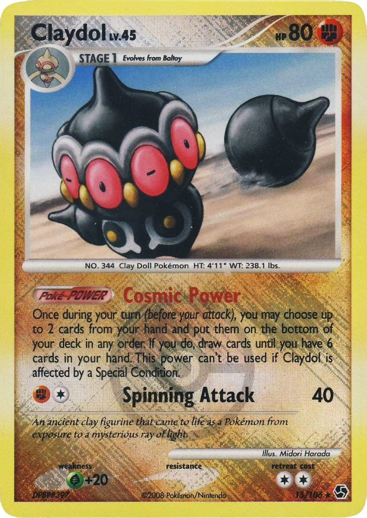 Image for Claydol - 15/106 (League Promo) (League & Championship Cards) (015/106) - Pokemon