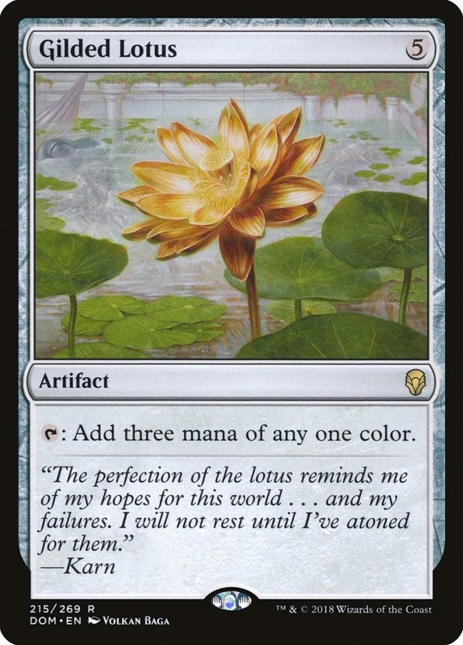 Image for Gilded Lotus (Dominaria) (215) - Magic: The Gathering