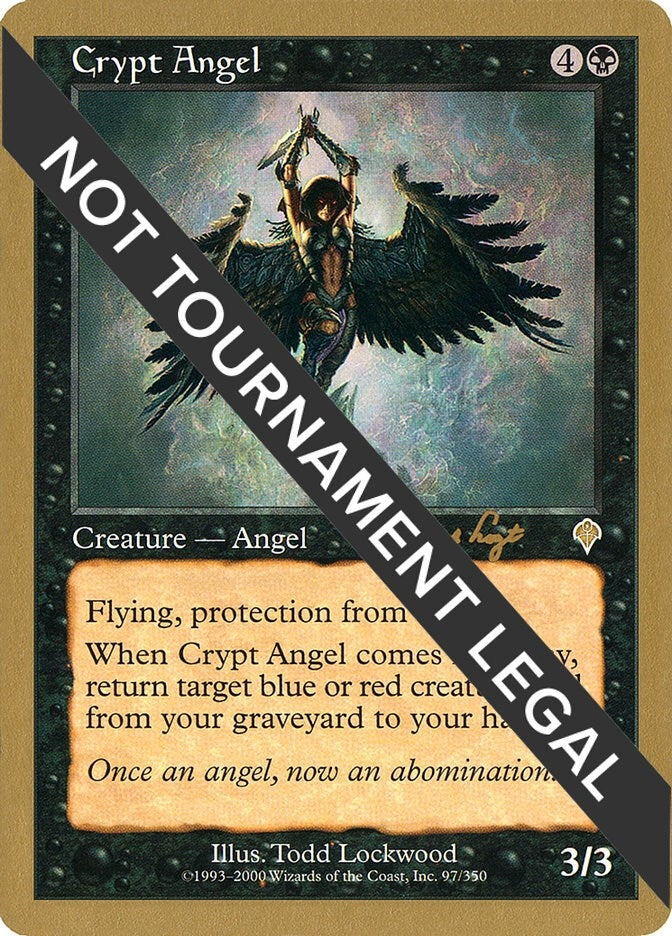 Image for Crypt Angel - 2001 Tom van de Logt (INV) (World Championship Decks) - Magic: The Gathering