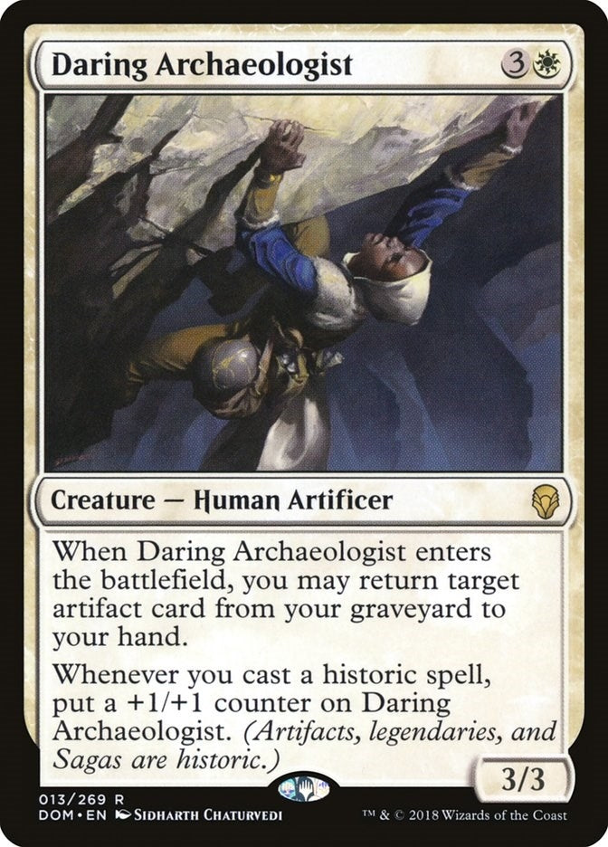 Image for Daring Archaeologist (Dominaria) (13) - Magic: The Gathering