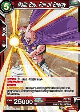 Image for Majin Buu, Full of Energy (Tournament of Power) (TB1-006) - Dragon Ball Super: Masters