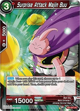 Image for Surprise Attack Majin Buu (Tournament of Power) (TB1-007) - Dragon Ball Super: Masters