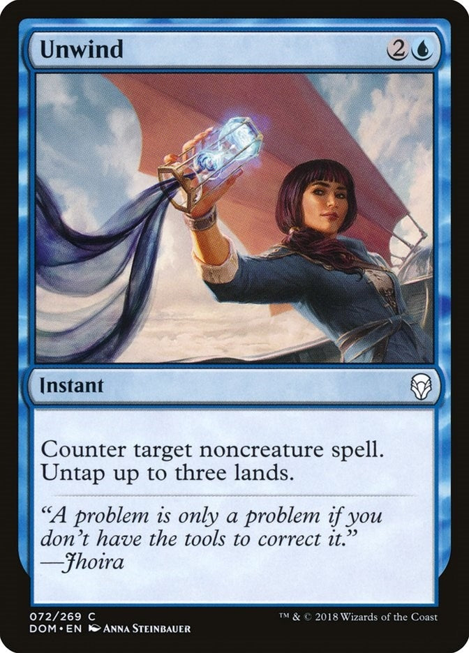 Image for Unwind (Dominaria) (72) - Magic: The Gathering