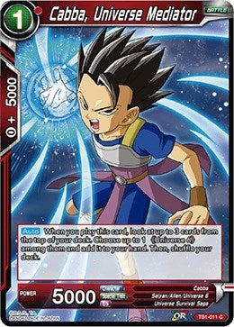 Image for Cabba, Universe Mediator (Tournament of Power) (TB1-011) - Dragon Ball Super: Masters