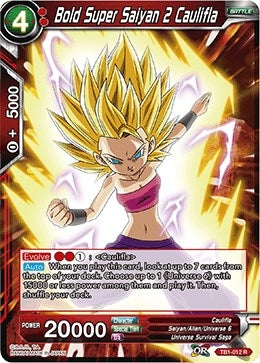Image for Bold Super Saiyan 2 Caulifla (Tournament of Power) (TB1-012) - Dragon Ball Super: Masters