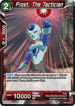 Image for Frost, The Tactician (Tournament of Power) (TB1-019) - Dragon Ball Super: Masters