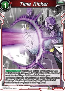 Image for Time Kicker (Tournament of Power) (TB1-024) - Dragon Ball Super: Masters