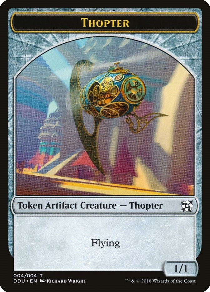 Image for Thopter Token (004) (Duel Decks: Elves vs. Inventors) (4) - Magic: The Gathering
