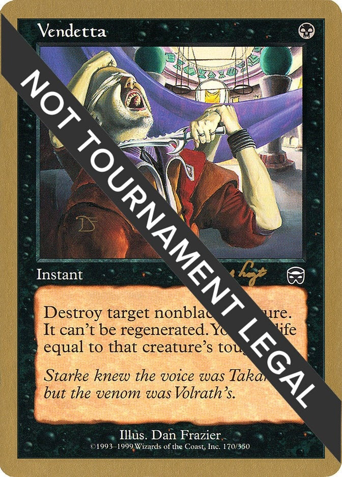 Image for Vendetta - 2001 Tom van de Logt (MMQ) (World Championship Decks) - Magic: The Gathering