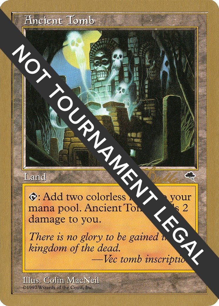 Image for Ancient Tomb - 1999 Kai Budde (TMP) (World Championship Decks) - Magic: The Gathering