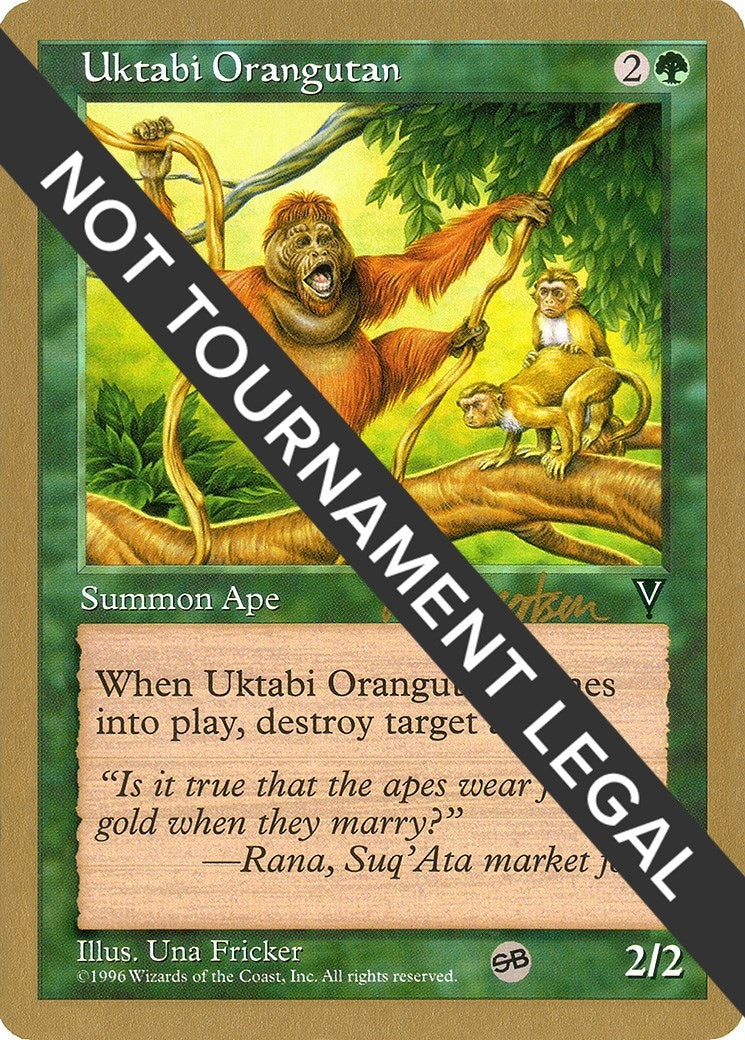 Image for Uktabi Orangutan - 1997 Svend Geertsen (VIS) (SB) (World Championship Decks) - Magic: The Gathering