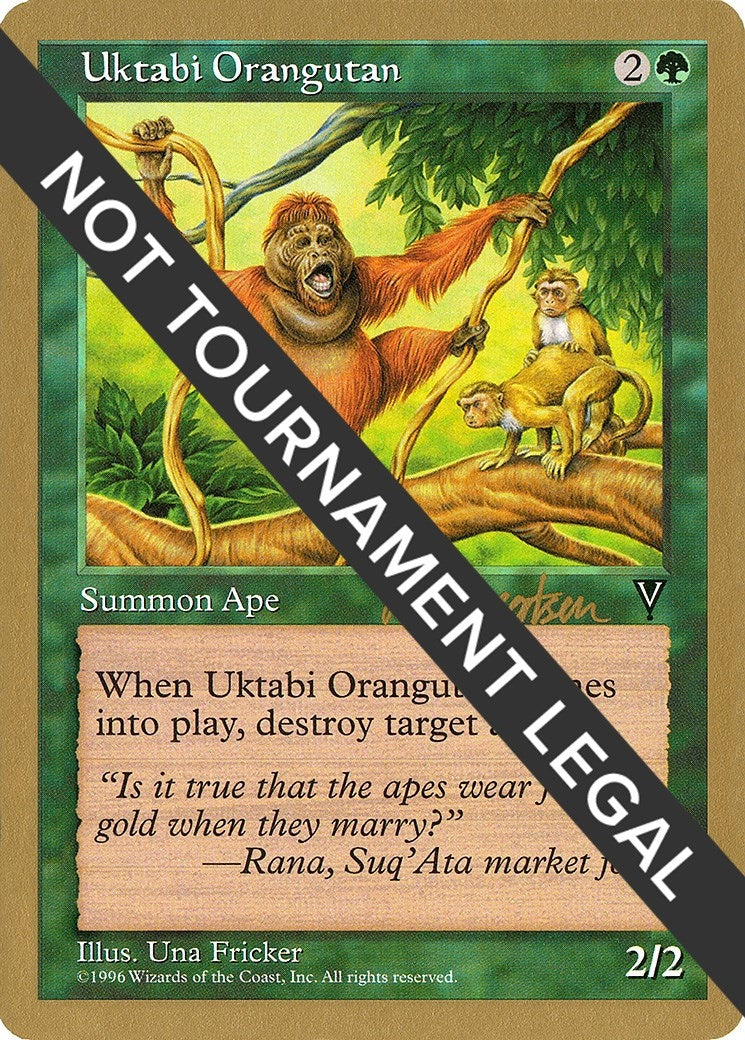 Image for Uktabi Orangutan - 1997 Svend Geertsen (VIS) (World Championship Decks) - Magic: The Gathering