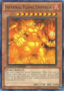 Image for Infernal Flame Emperor (World Championship 2010 Card Pack) (WCPP-EN011) - YuGiOh