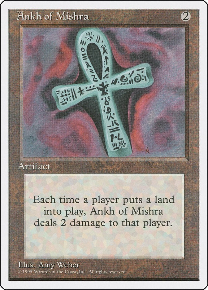 Image for Ankh of Mishra (Fourth Edition) - Magic: The Gathering