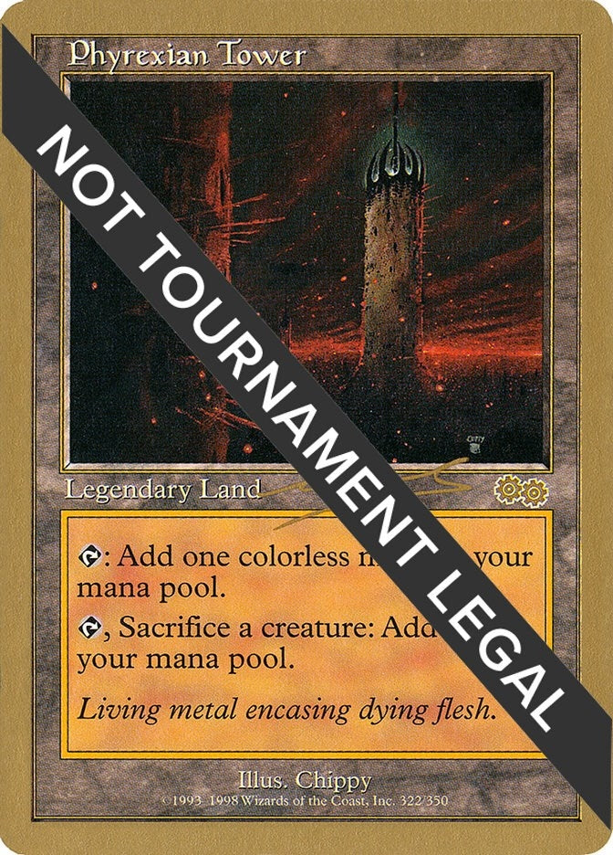 Image for Phyrexian Tower - 2000 Nicolas Labarre (USG) (World Championship Decks) - Magic: The Gathering