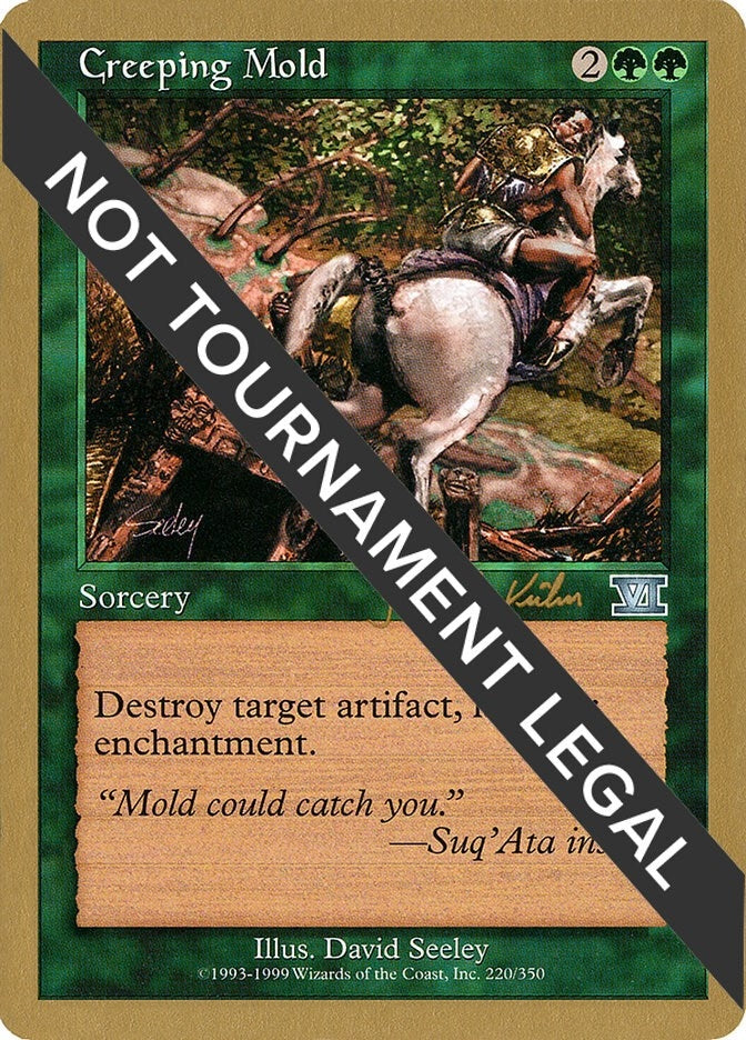 Image for Creeping Mold - 2000 Janosch Kuhn (6ED) (World Championship Decks) - Magic: The Gathering