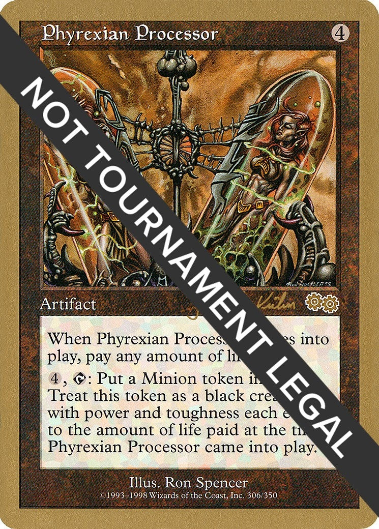 Image for Phyrexian Processor - 2000 Janosch Kuhn (USG) (World Championship Decks) - Magic: The Gathering