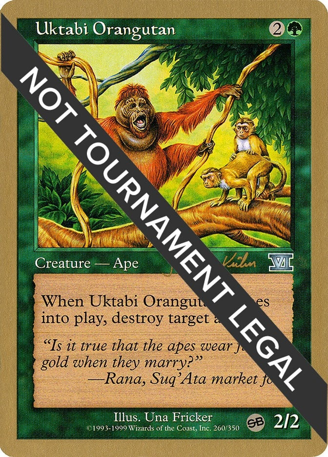 Image for Uktabi Orangutan - 2000 Janosch Kuhn (6ED) (SB) (World Championship Decks) - Magic: The Gathering