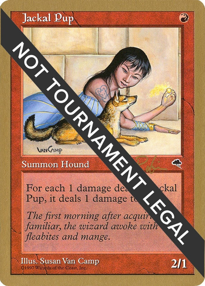 Image for Jackal Pup - 1998 Ben Rubin (TMP) (World Championship Decks) - Magic: The Gathering