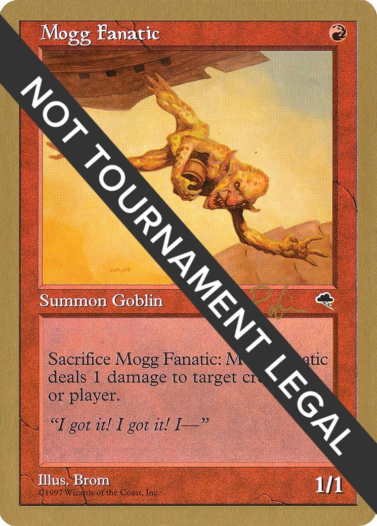Image for Mogg Fanatic - 1998 Ben Rubin (TMP) (World Championship Decks) - Magic: The Gathering