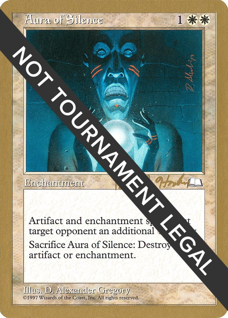 Image for Aura of Silence - 1998 Brian Hacker (WTH) (World Championship Decks) - Magic: The Gathering