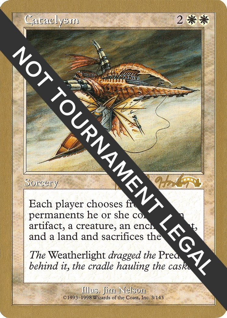 Image for Cataclysm - 1998 Brian Hacker (EXO) (World Championship Decks) - Magic: The Gathering