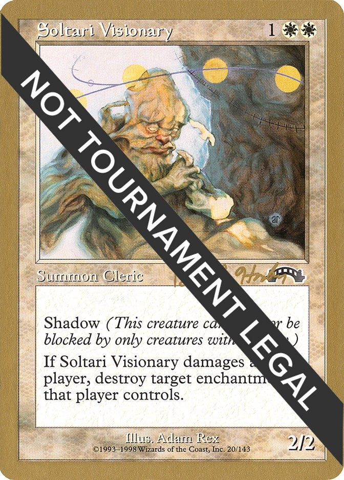Image for Soltari Visionary - 1998 Brian Hacker (EXO) (World Championship Decks) - Magic: The Gathering