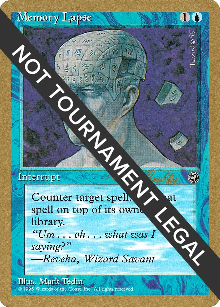 Image for Memory Lapse - 1998 Randy Buehler (HML) (World Championship Decks) - Magic: The Gathering