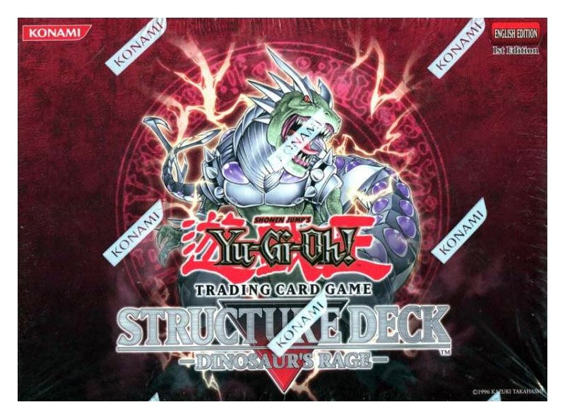 Image for Dinosaur's Rage Structure Deck Display Box - YuGiOh