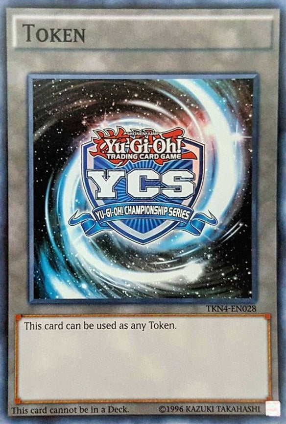 Image for Yu-Gi-Oh Championship Series Token (2016 Pre-registration) (Yu-Gi-Oh! Tokens) (TKN4-EN028) - YuGiOh