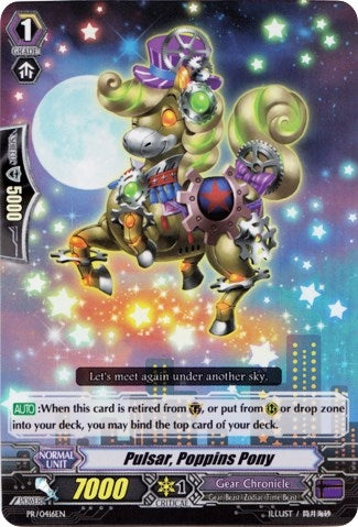 Image for Pulsar, Poppins Pony (Promo Cards) (PR/0416EN) - Cardfight Vanguard