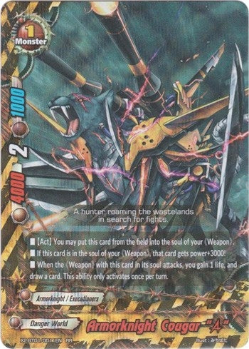 Image for Armorknight Cougar "A" (Buddy Legends) (X2-BT01/0011EN) - Future Card BuddyFight