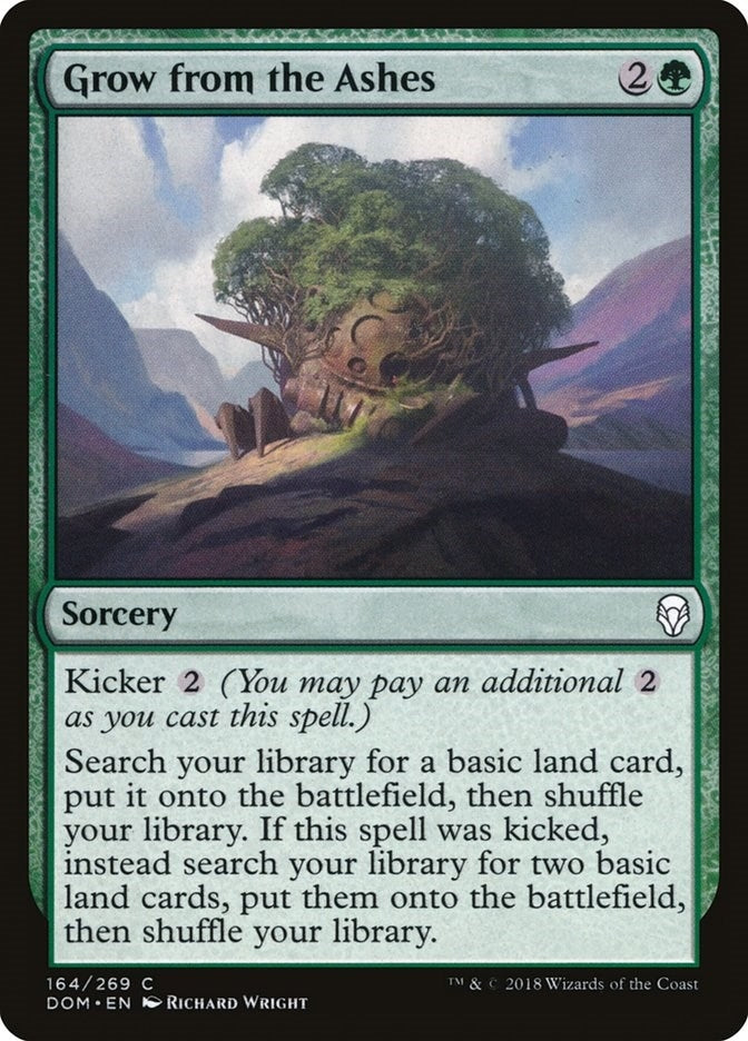 Image for Grow from the Ashes (Dominaria) (164) - Magic: The Gathering