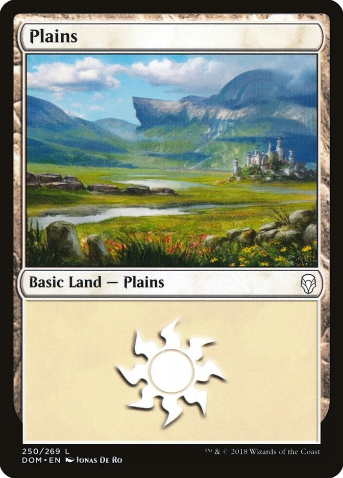 Image for Plains (250) (Dominaria) (250) - Magic: The Gathering