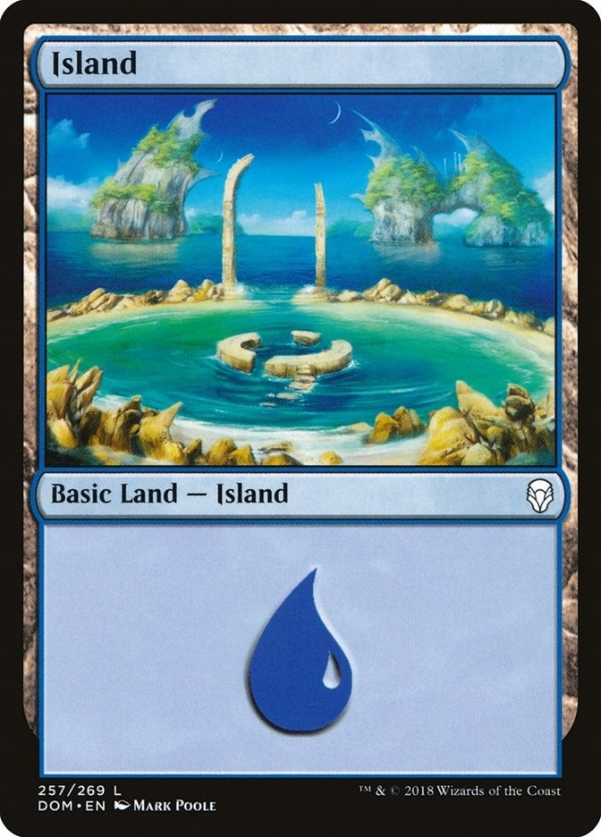 Image for Island (257) (Dominaria) (257) - Magic: The Gathering