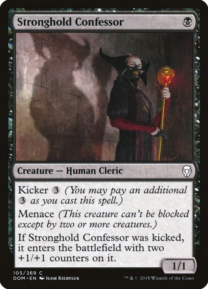 Image for Stronghold Confessor (Dominaria) (105) - Magic: The Gathering