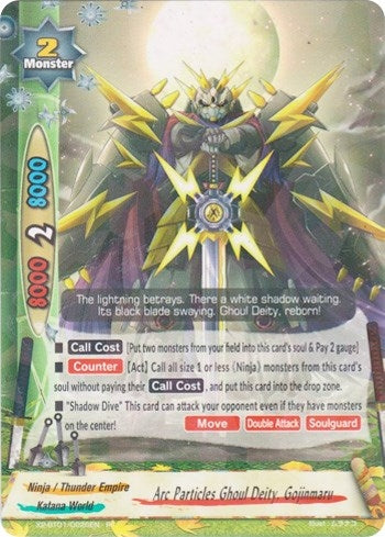 Image for Arc Particles Ghoul Deity, Gojinmaru (Buddy Legends) (X2-BT01/0026EN) - Future Card BuddyFight