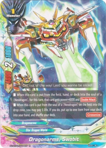Image for Dragonarms, Swobit (Buddy Legends) (X2-BT01/0036EN) - Future Card BuddyFight