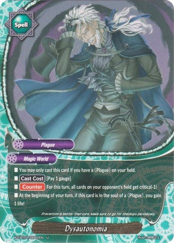 Image for Dysautonomia (Buddy Legends) (X2-BT01/0042EN) - Future Card BuddyFight