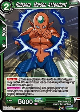 Image for Rabanra, Maiden Attendant (Tournament of Power) (TB1-061) - Dragon Ball Super: Masters
