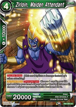 Image for Zirloin, Maiden Attendant (Tournament of Power) (TB1-064) - Dragon Ball Super: Masters